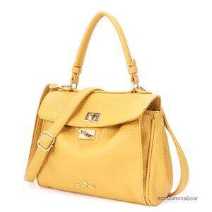 Soft Vegan Leather Top Handle Satchel Shoulder Bag Chic Hobo Punk Street Style